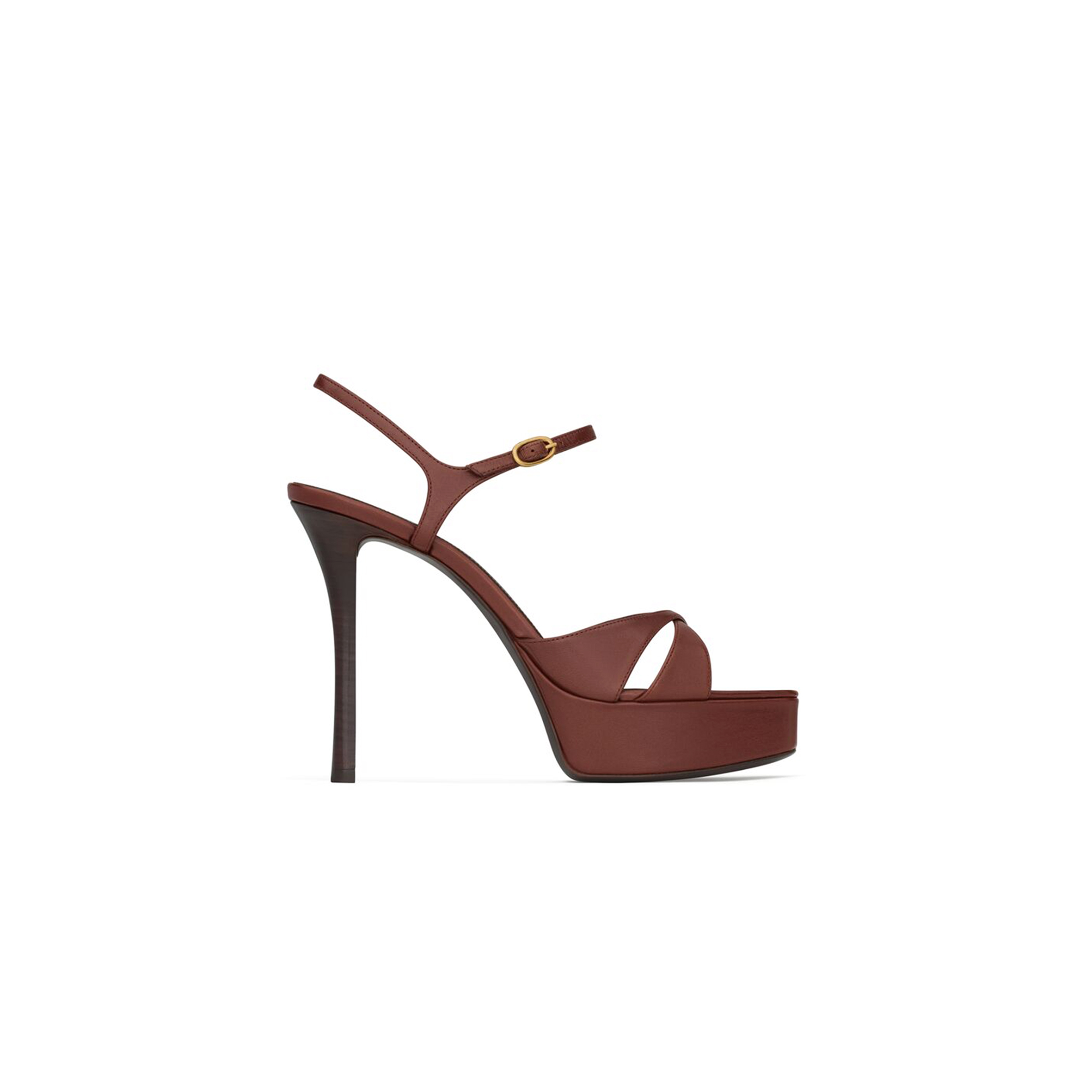 Y*L debbie platform sandals in smooth leather 825303aacsq2603